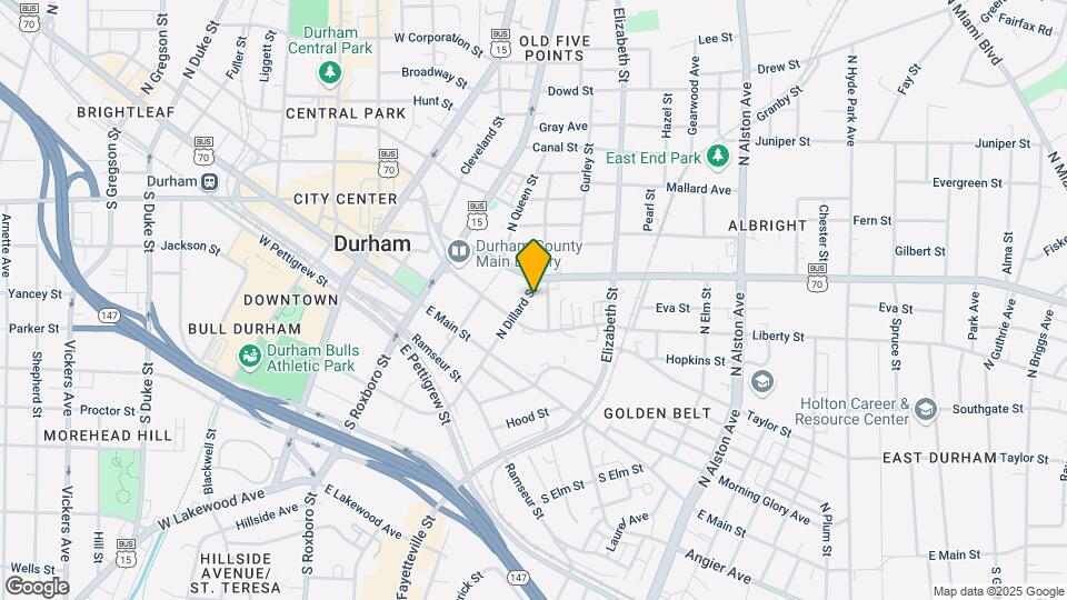 226 N Dillard St Map and Location Details