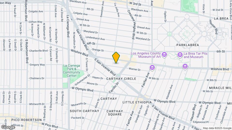 6335 Warner Dr Map and Location Details