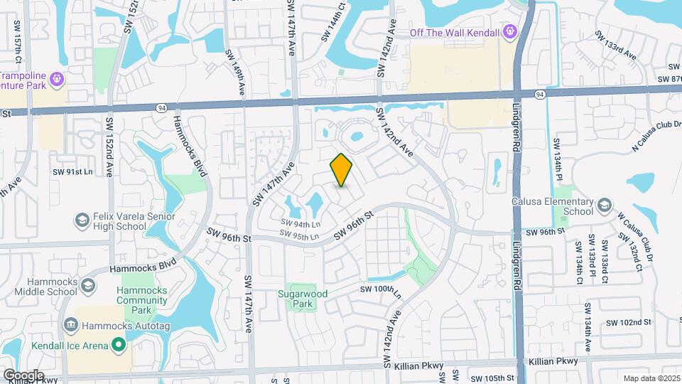 9435 SW 144th Ct Map and Location Details