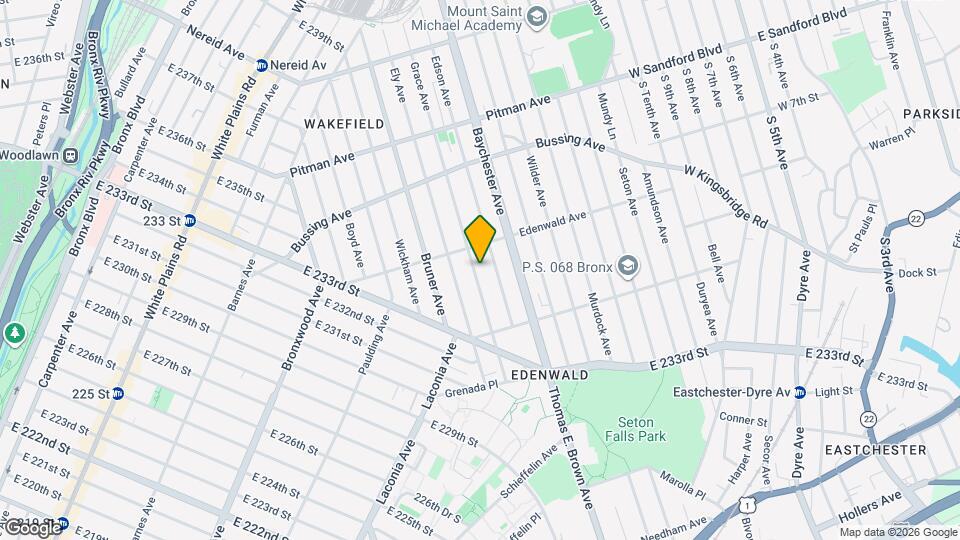 4076 Grace Ave Map and Location Details