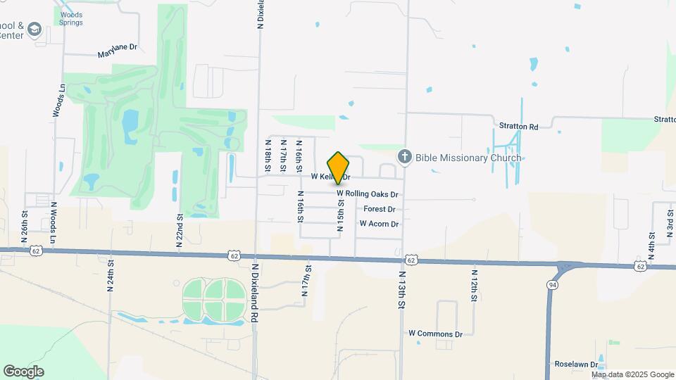 1501 W Rolling Oaks Dr Map and Location Details