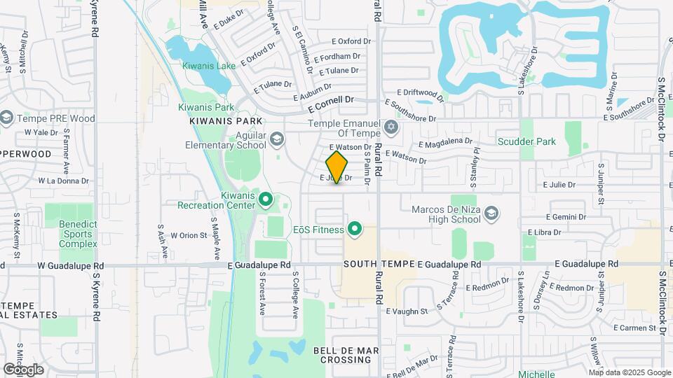 514 E Westchester Dr Mapa y Detalles de la Ubicación