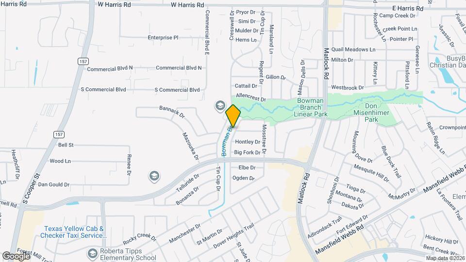 7914 Modesto Dr Mapa y Detalles de la Ubicación