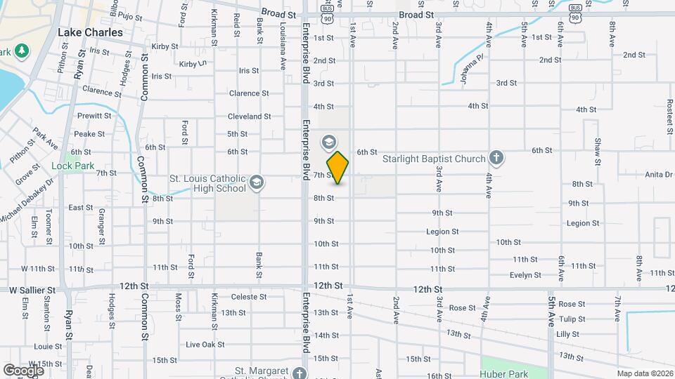 1315 1/2 8th St Mapa y Detalles de la Ubicación