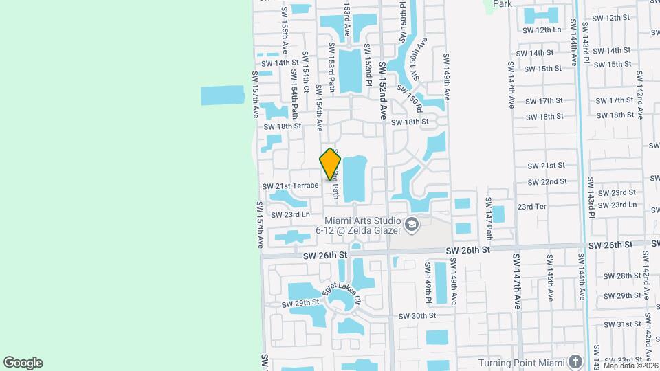 15386 SW 21 Ln Mapa y Detalles de la Ubicación