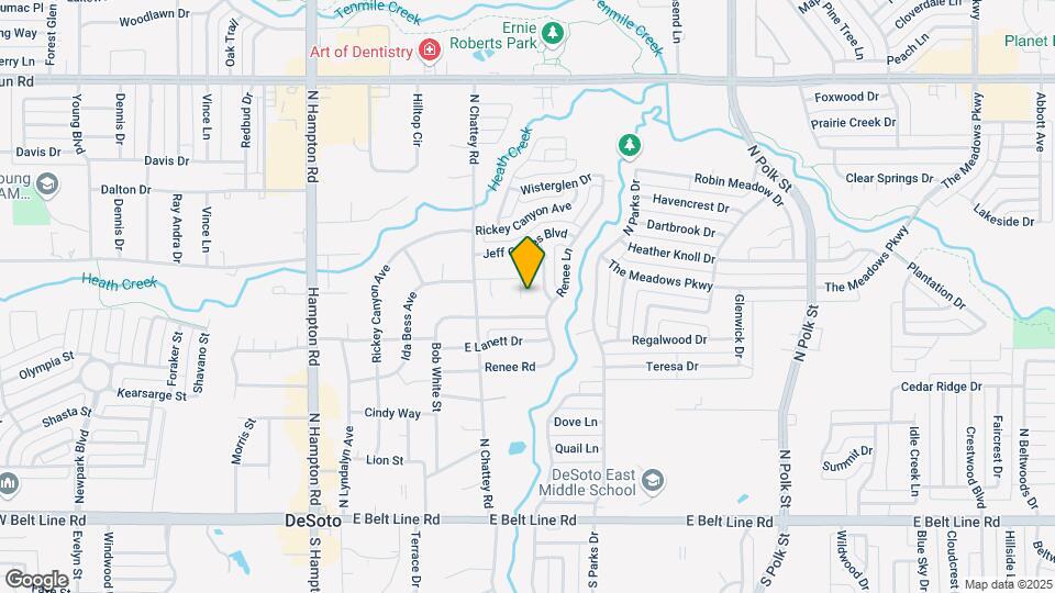 512 Hidden Meadow Ct Map and Location Details