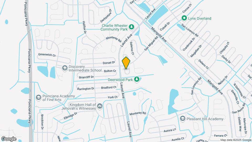 806 Palermo Ct Map and Location Details