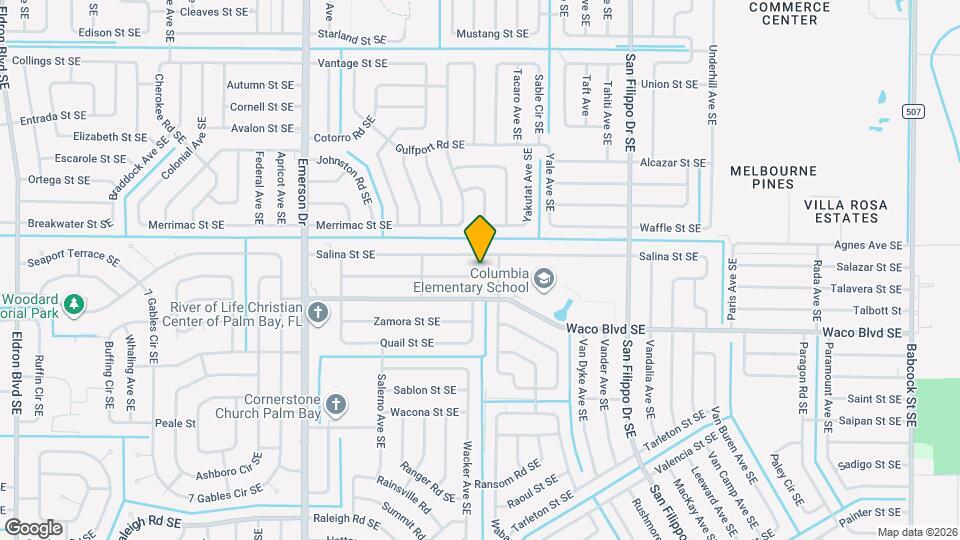 1077 Sally St SE Map and Location Details