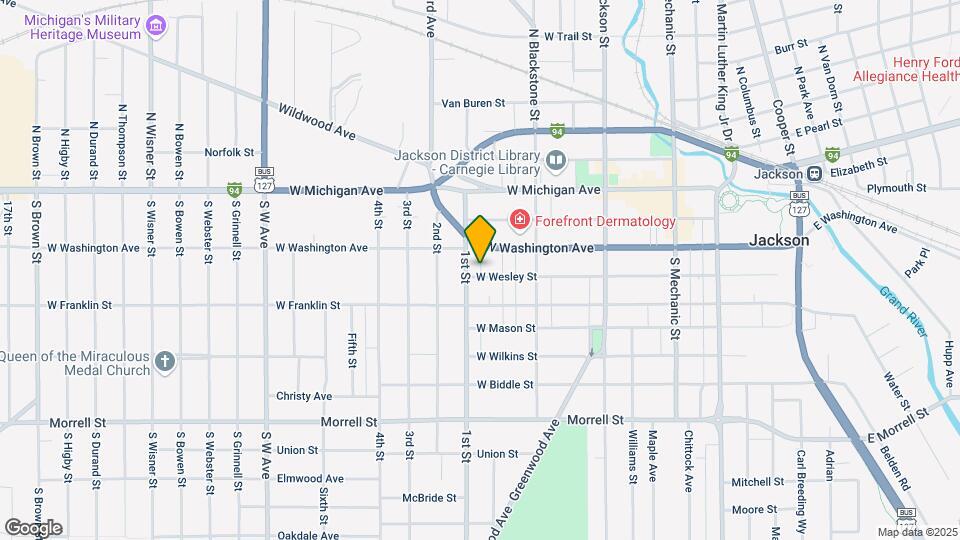 336 W Wesley St-Unit -338 Map and Location Details
