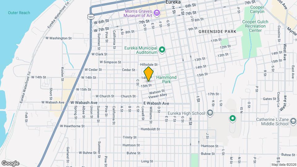 251 15th St Map and Location Details