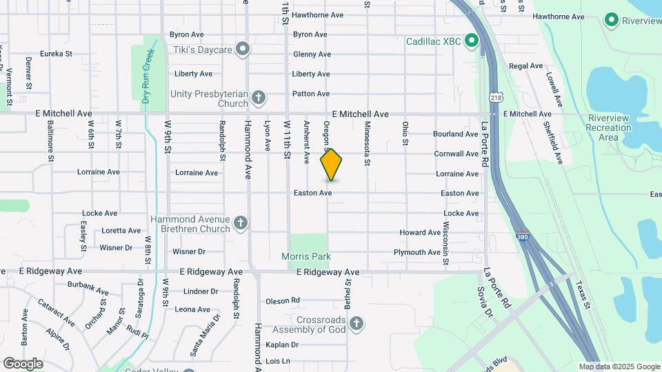 1153 Oregon St Map and Location Details