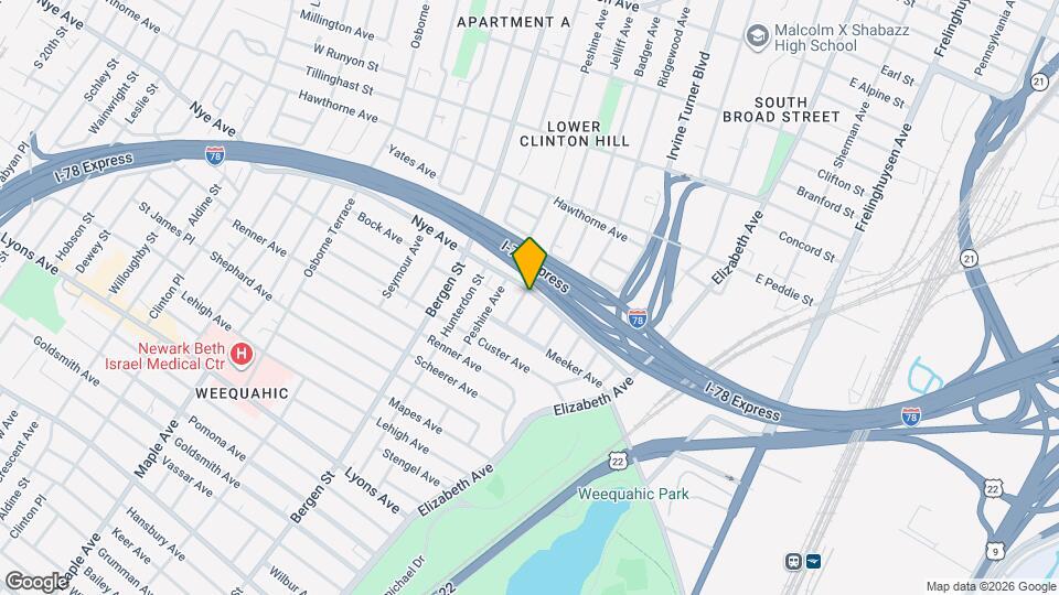 114 Watson Ave Map and Location Details