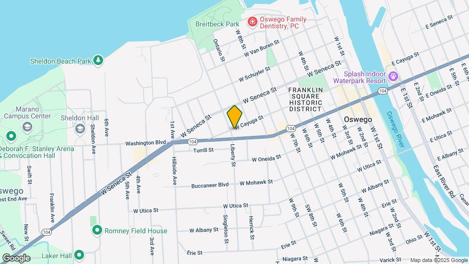 146 W Cayuga St, Unit 1 Mapa y Detalles de la Ubicación