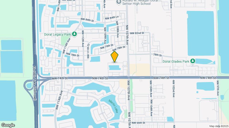 10770 NW 76th Ln Map and Location Details