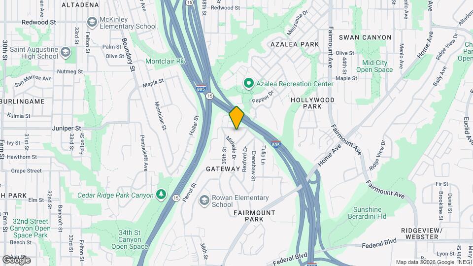 2215 Marigold Pl Map and Location Details