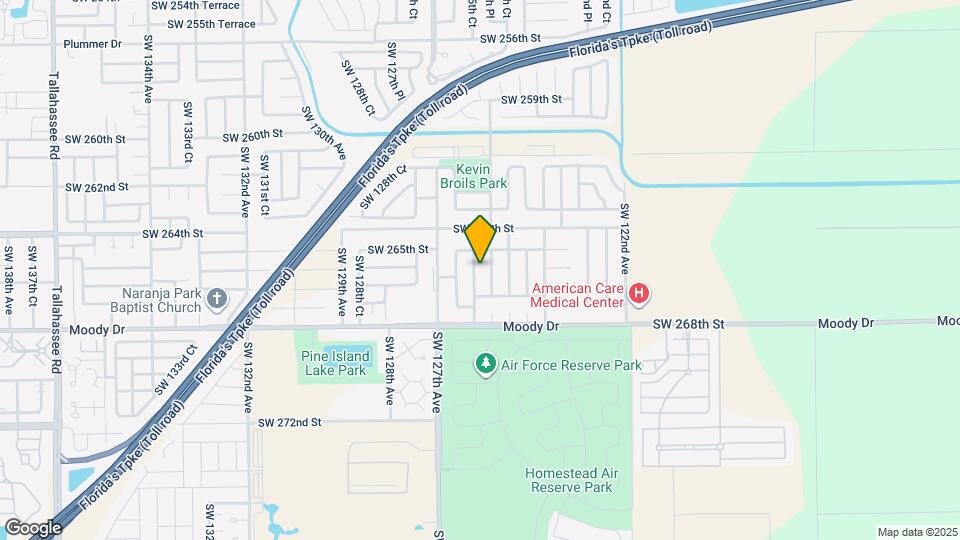 26553 SW 125th Ct Map and Location Details