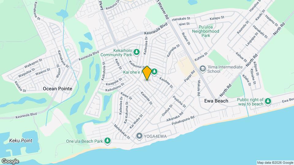 91-1200-1200 Kaiopua St Map and Location Details