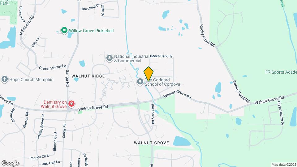 203 Walnut Gardens Dr Map and Location Details