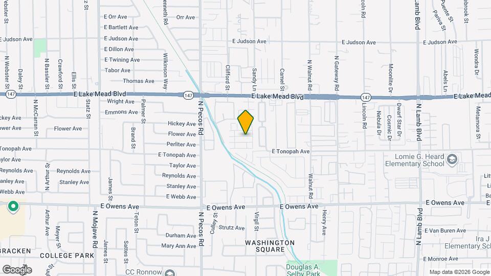 3665 Via El Monte Ave Map and Location Details