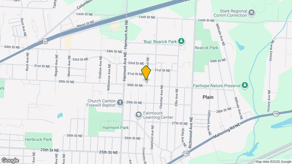 3009 Coventry Blvd NE Map and Location Details