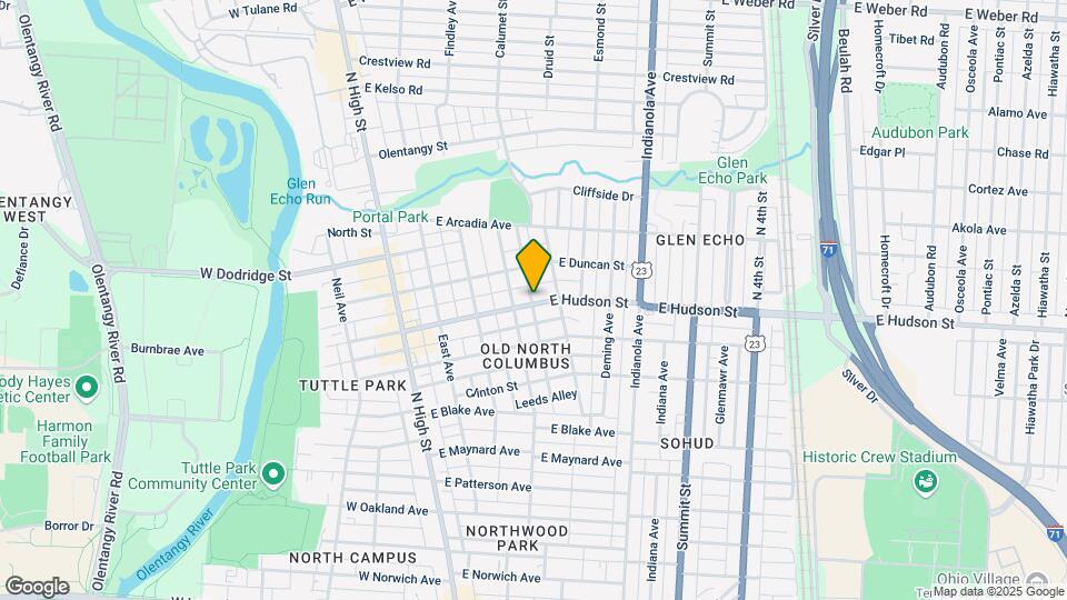 194 E Hudson St Map and Location Details