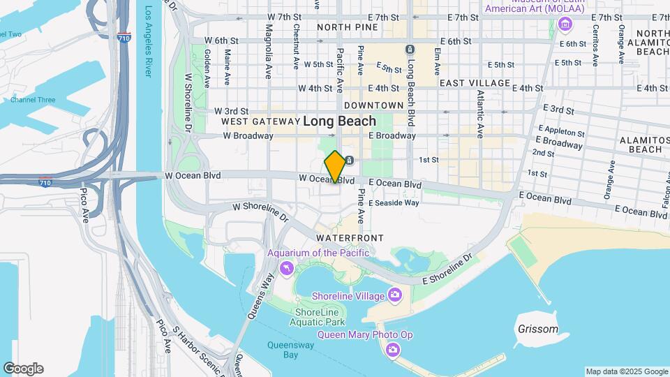 200 W Ocean Blvd Map and Location Details