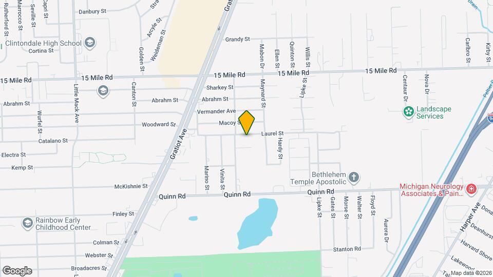 21864 Laurel St Map and Location Details