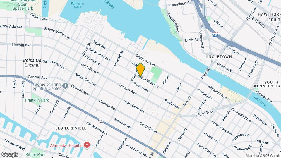 2122 Buena Vista Ave Mapa y Detalles de la Ubicación