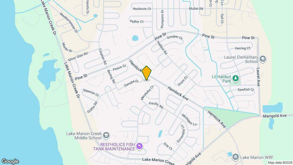 447 Danube Dr Map and Location Details