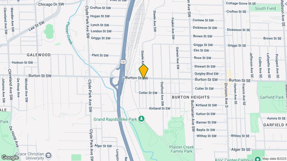 506 Burton St SW-Unit -Apt 1 Map and Location Details