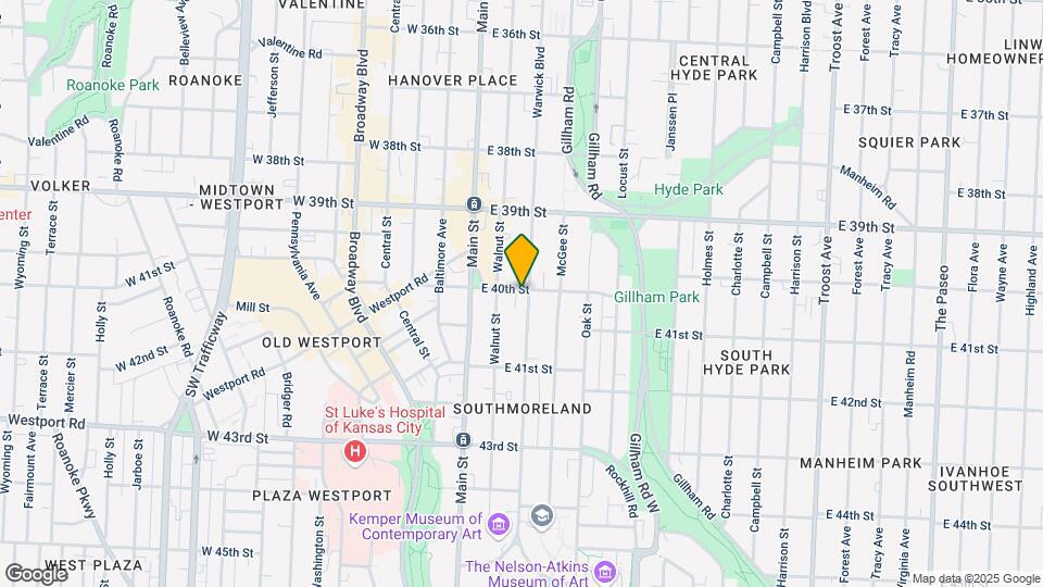 4000-4002 Warwick Blvd Map and Location Details