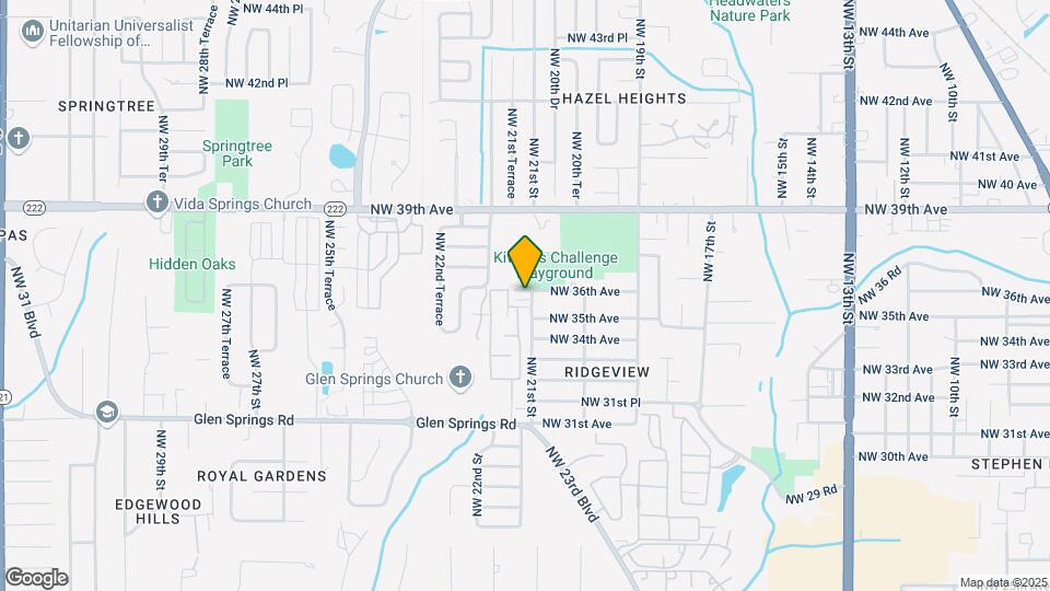 3524 NW 21st St Map and Location Details