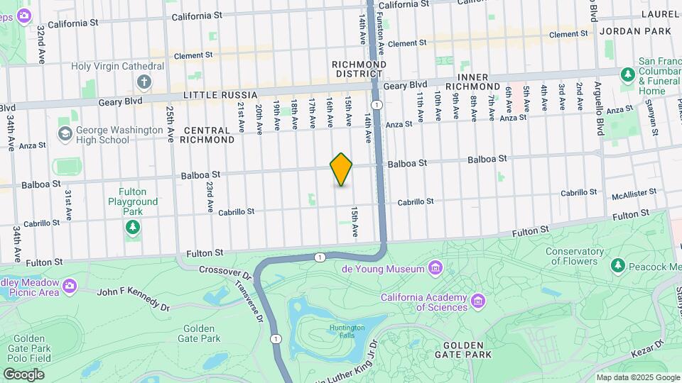 660 16th Ave Mapa y Detalles de la Ubicación