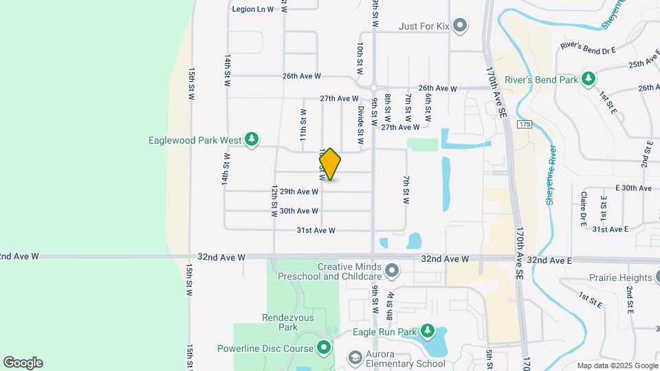 958 29th Ave W Map and Location Details