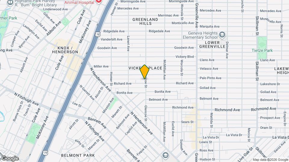 5355 Richard Ave Map and Location Details