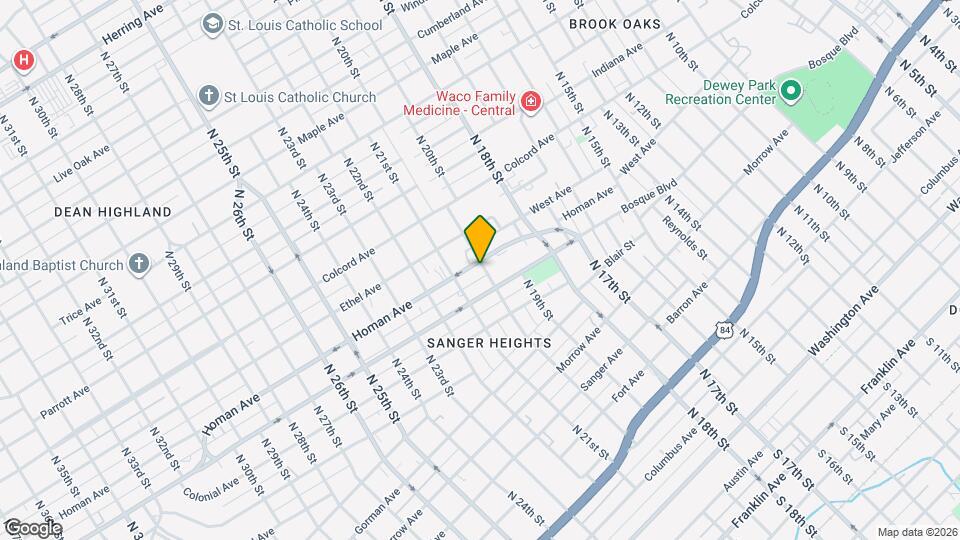 2000 Homan Ave Map and Location Details