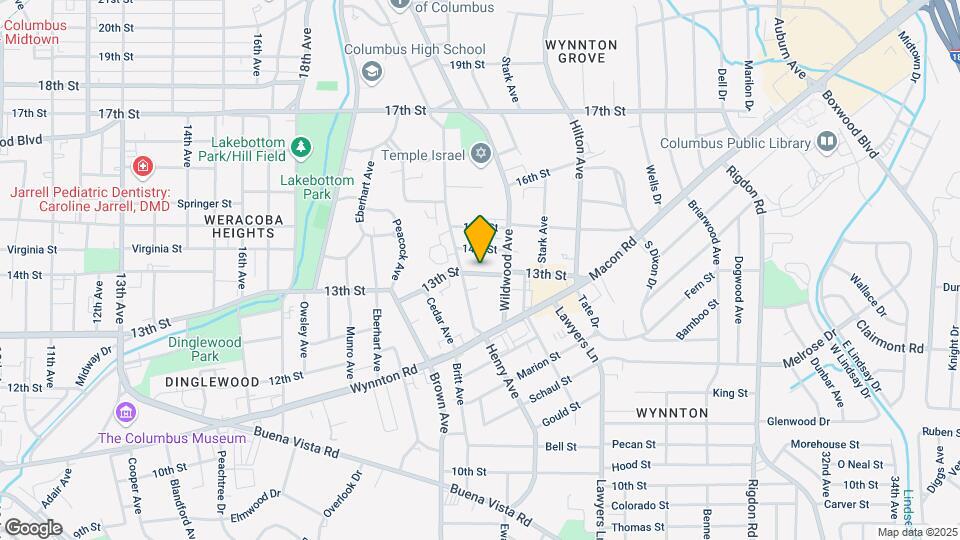 2217 13th St Mapa y Detalles de la Ubicación