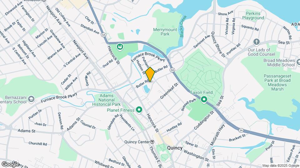 58 Merrymount Rd-Unit -#2 Map and Location Details