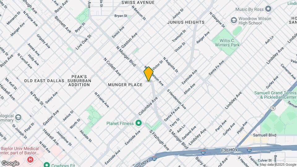 5119 Reiger Ave Map and Location Details