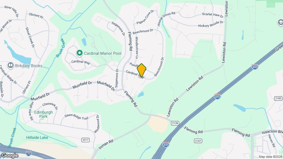 5403 Cardinal Way Map and Location Details