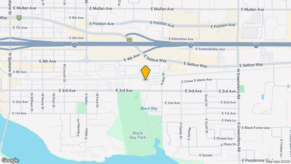 1415 E Coeur D Alene Ave, Unit 1 Map and Location Details