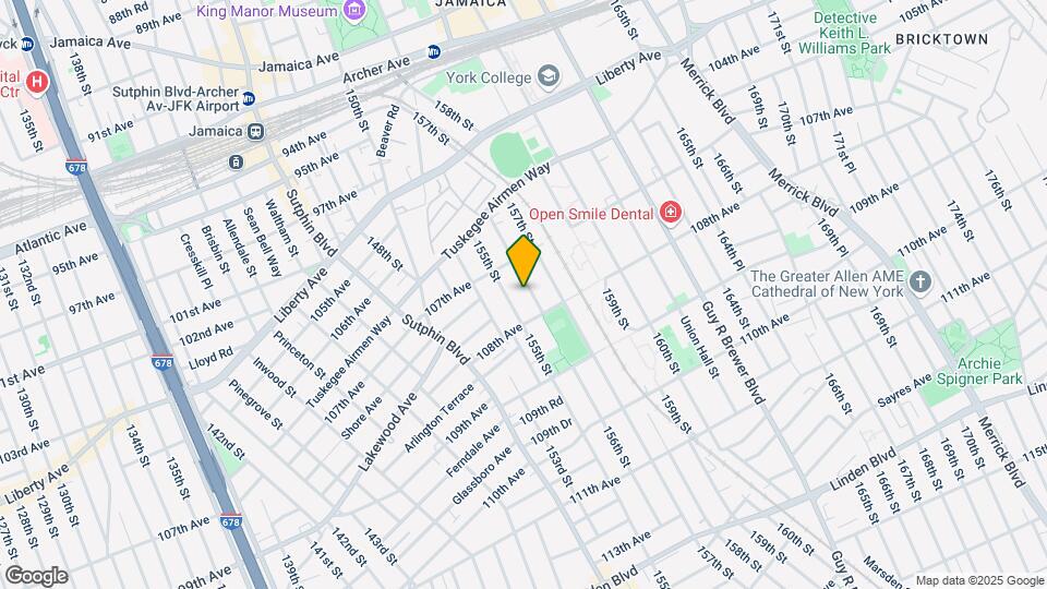 10734 156th St Mapa y Detalles de la Ubicación
