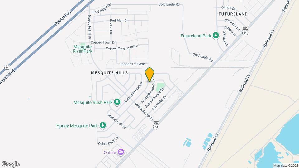 11952 Mesquite Miel Dr Map and Location Details