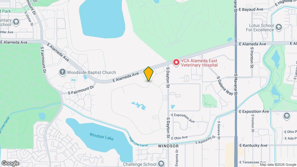 9380 E Center Ave, Unit 6D Map and Location Details