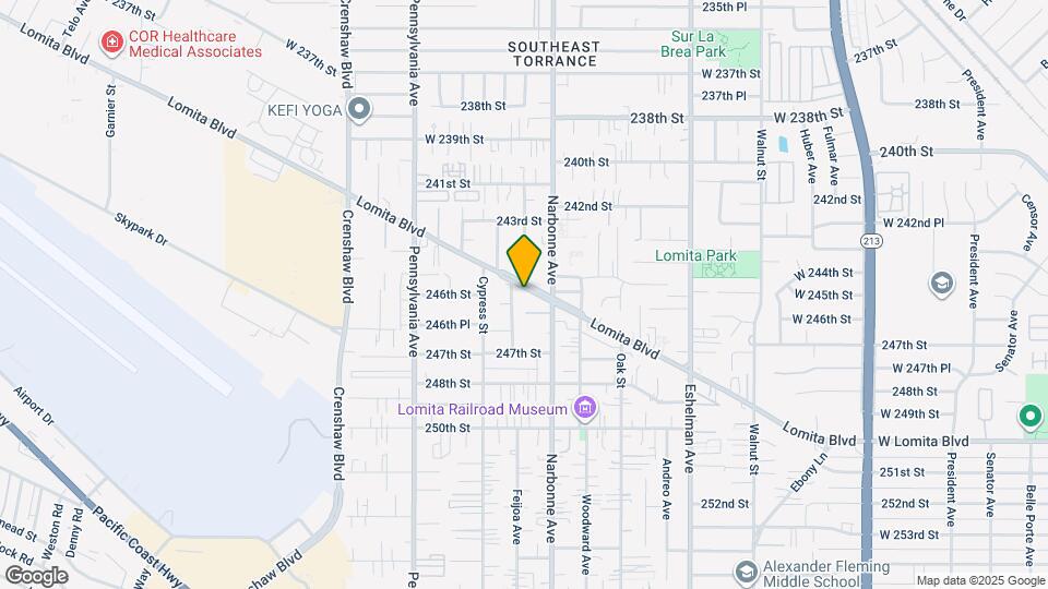 2234 Lomita Blvd, Unit 2234 Lomita Blvd Map and Location Details