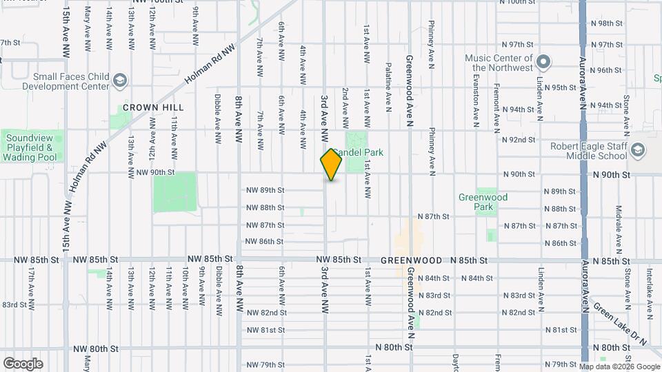 8742 3rd Ave NW Map and Location Details