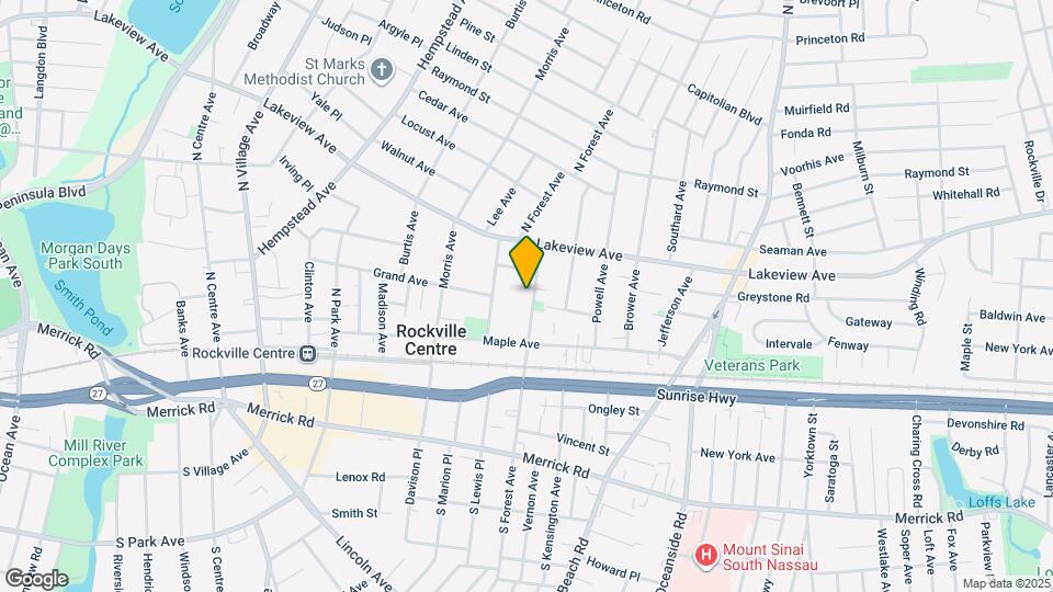 138 N Forest Ave Map and Location Details