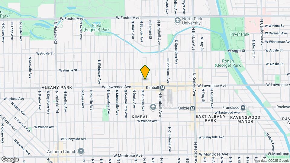 4815 N Saint Louis Ave, Unit 1S Map and Location Details