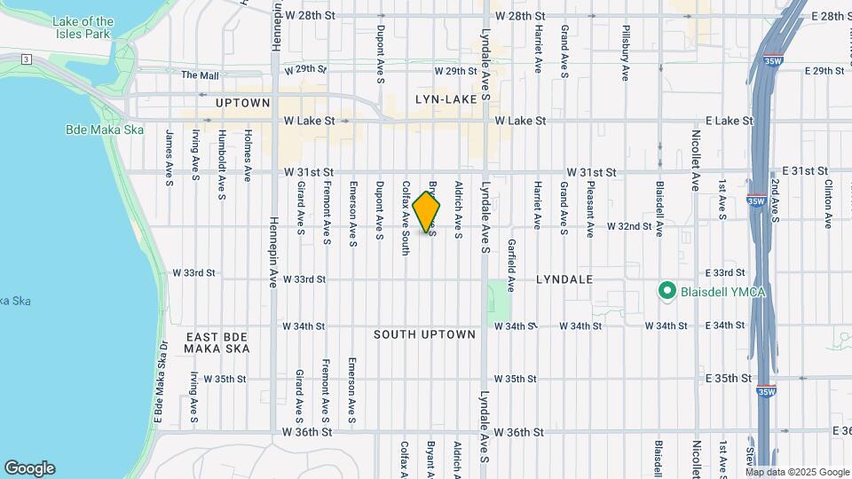 3208 Bryant Ave S Map and Location Details