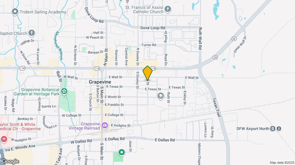 214 Austin St Map and Location Details